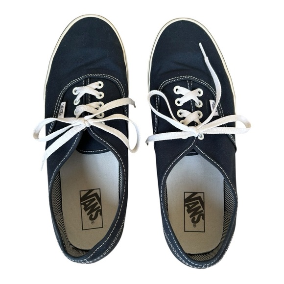 Classic Vans Off the Wall Navy and White Shoes Sneakers Men’s Size 11.5 Vintage - Picture 2 of 6
